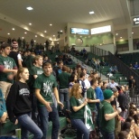 The BU Zoo was packed at the preseason men's basketball game against Oswego